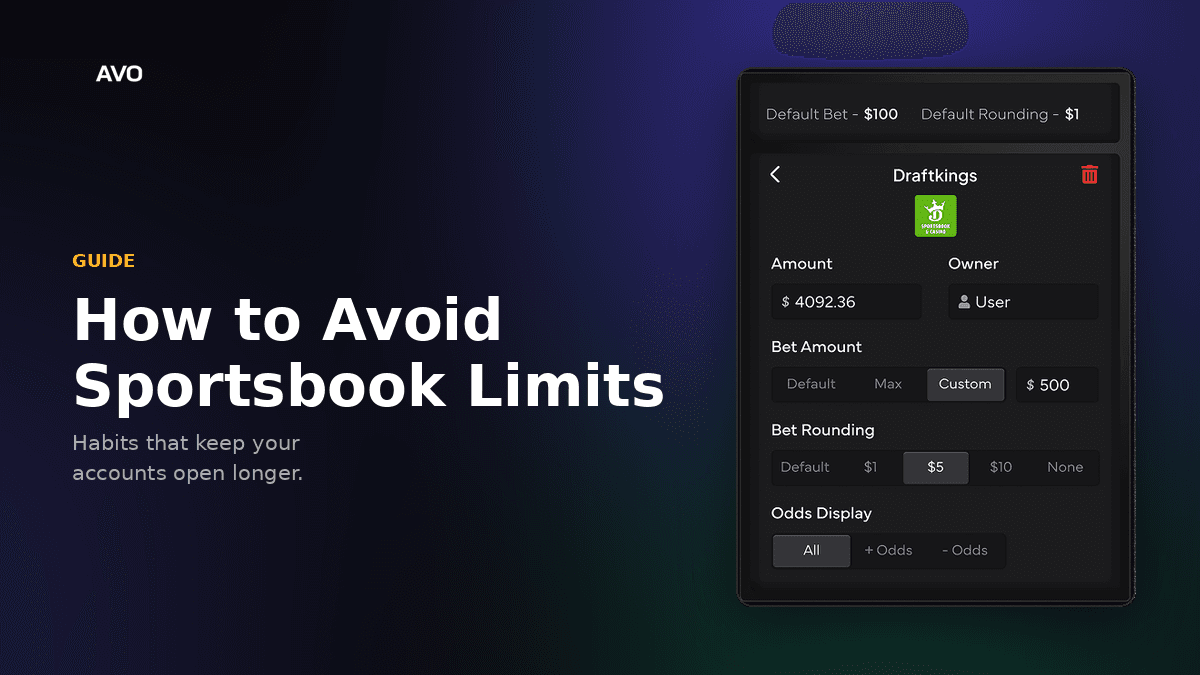 How to Avoid Getting Limited by Sportsbooks