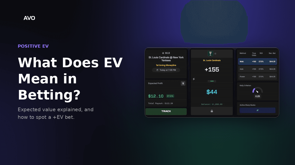 What Does EV Mean in Betting? Expected Value Explained